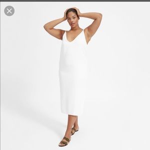 Everlane Japanese go-weave slip dress